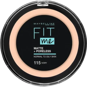 Maybelline Fit Me Matte + Poreless Face Powder 115 12Gm