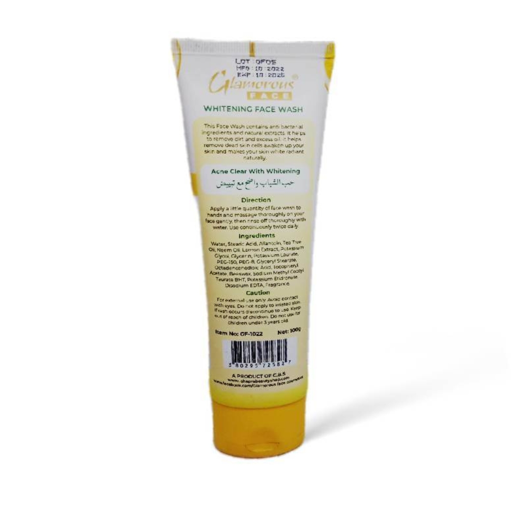 Glamorous Lemon Face Wash - 100ml – Oil Control & Brightening Lemon Face Wash - Image 3