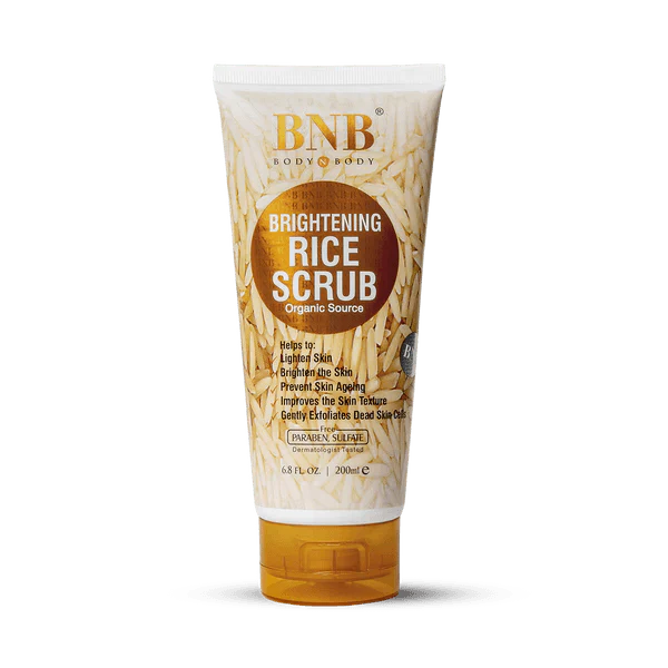 BNB Rice Scrub 200ml – Exfoliating Brightening Rice Scrub