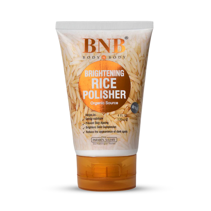 BNB Brightening Rice Polisher – 120ml (Original) – Exfoliating Brightening Rice Polisher