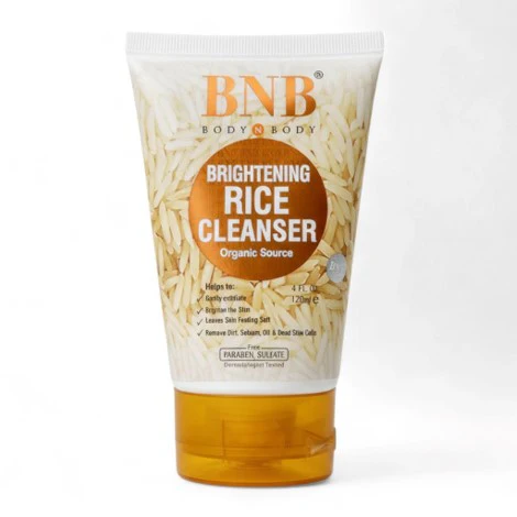 BNB Brightening Rice Cleanser 120ml – Gentle Purifying Brightening Rice Cleanser