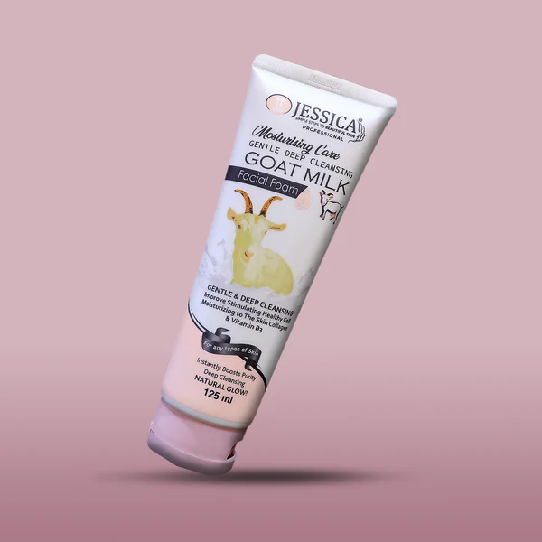 Jessica Goat Milk Face Wash - 125ml – Deep Nourishing Goat Milk Face Wash