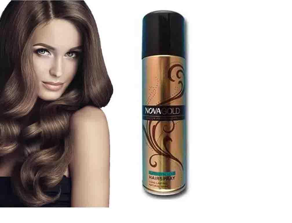 Nova Gold Spray (200ml) – Ultra Shine Gold Hair Spray