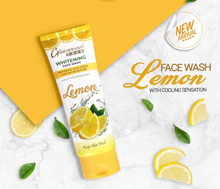 Glamorous Lemon Face Wash - 100ml – Oil Control & Brightening Lemon Face Wash